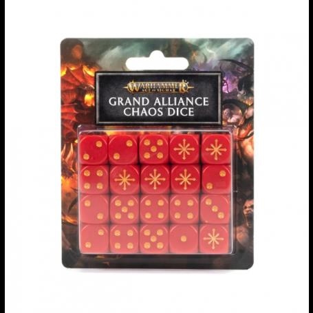 AOS GRAND ALLIANCE CHAOS DICE SET | 5011921143887 | GAMES WORKSHOP