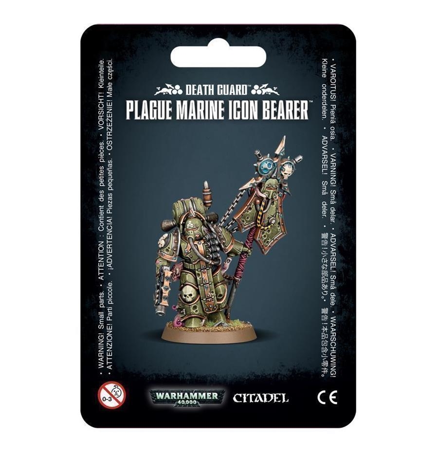 DEATH GUARD PLAGUE MARINE ICON BEARER | 5011921153633 | GAMES WORKSHOP