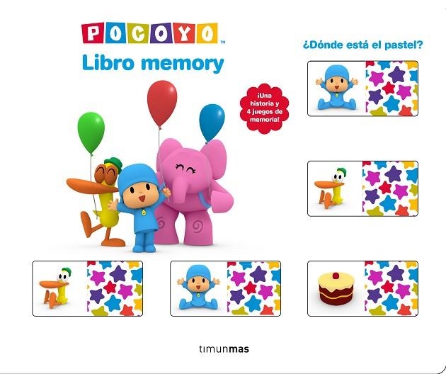 Pocoyó Libro memory | 9788408236306 | Zinkia