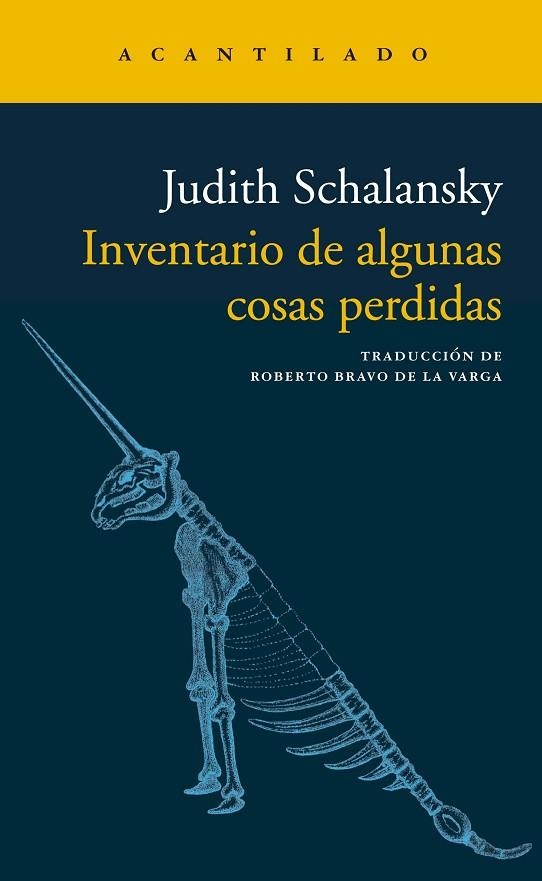 Inventario de algunas cosas perdidas | 9788418370588 | Judith Schalansky