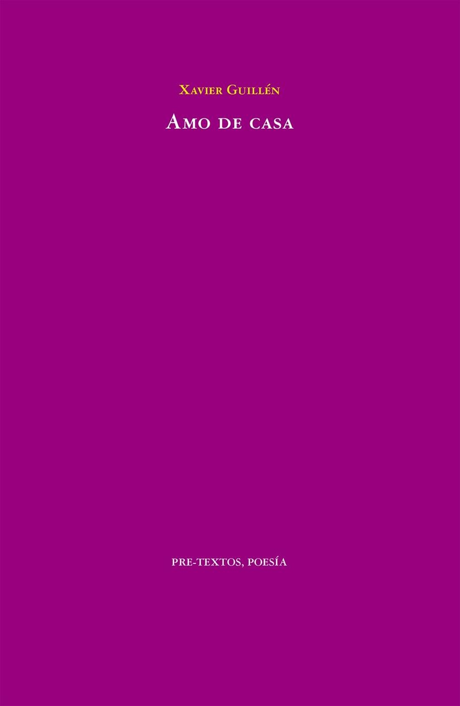 Amo de casa | 9788418935183 | Xavier Guillén