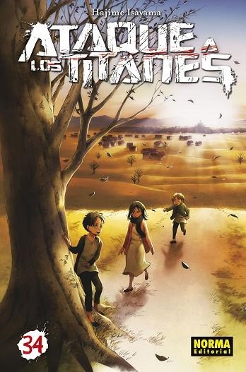 ATAQUE A LOS TITANES 34 | 9788467948158 | HAJIME ISAYAMA