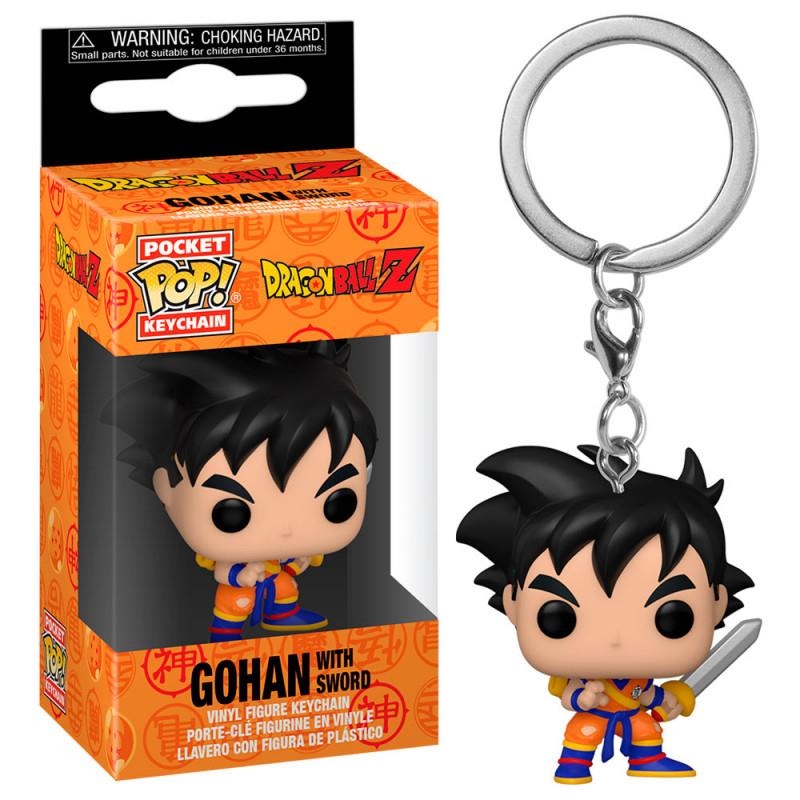 GOHAN WITH SWORD LLAVERO CON FIGURA DE PLASTICO | 889698570619 | POKET POP KEYCHAIN