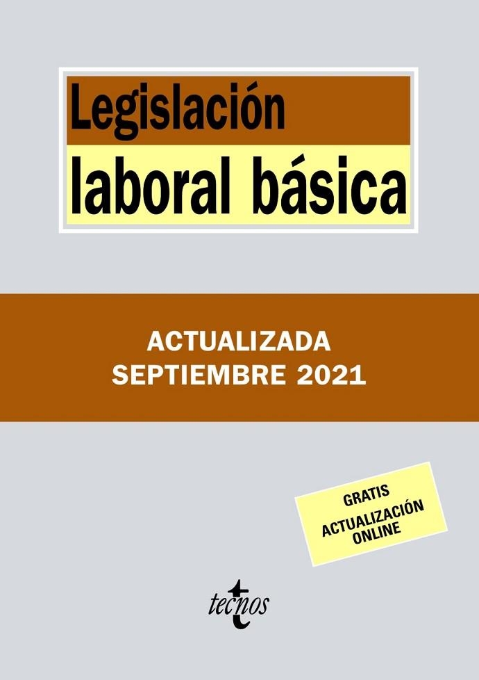 LEGISLACIÓN LABORAL BÁSICA | 9788430982868 | VVAA