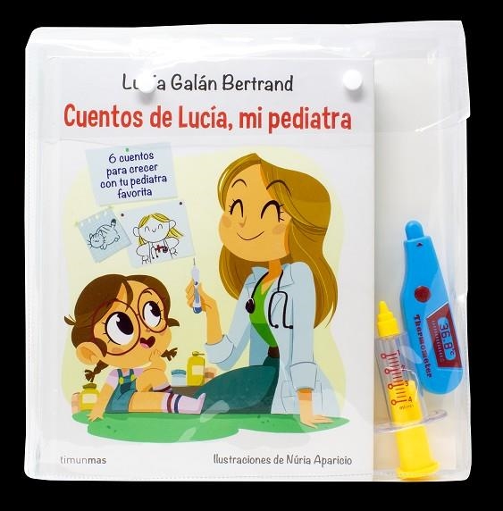 MALETÍN DE CUENTOS DE LUCÍA MI PEDIATRA | 9788408249405 | LUCIA GALÁN BERTRAND & NURIA APARICIO