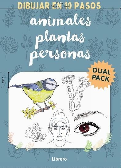 DIBUJAR EN 10 PASOS ANIMALES PLANTAS PERSONAS | 9789463598194 | MARY WOODIN