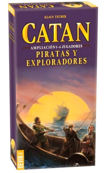 CATAN AMPLIACION 5-6 JUGADORES PIRATAS Y EXPLORADORES | 8436017221817 | KLAUS TEUBER