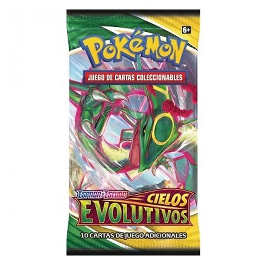 POKEMON ESPADA Y ESCUDO CIELOS EVOLUTIVOS 10 CARTAS DE JUEGO ADICIONALES | 820650502040 | THE POKEMON COMPANY