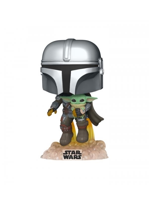 THE MANDALORIAN WITH THE CHILD FIGURA CON CABEZA OSCILANTE | 889698509596 | FUNKO POP!