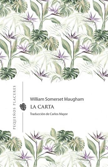 La carta | 9788412227994 | W. Somerset Maugham