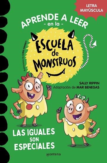 APRENDE A LEER EN LA ESCUELA DE MONSTRUOS 03 LAS IGUALES SON ESPECIALES | 9788418594045 | SALLY RIPPIN & MAR BENEGAS