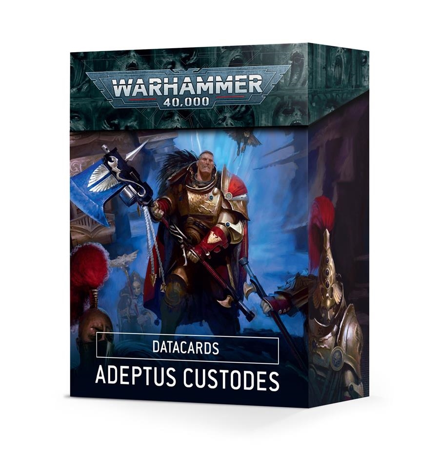 TARJETAS DE DATOS: ADEPTUS CUSTODES (ESP | 5011921159802 | GAMES WORKSHOP