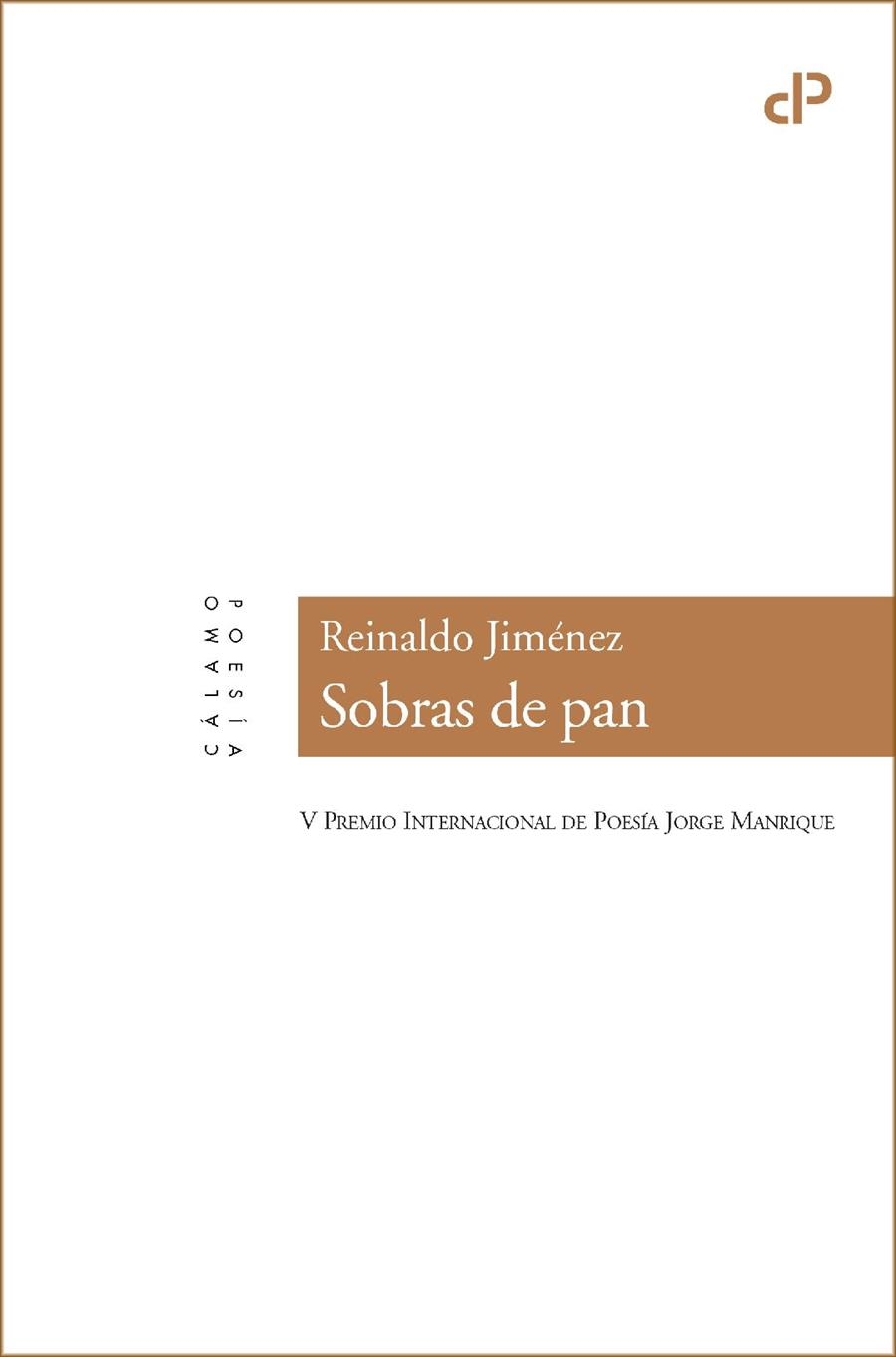 Sobras de pan | 9788416742301 | REINALDO JIMENEZ