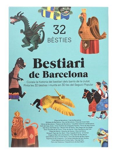 Bestiari de Barcelona 32 bèsties | 9788491563747 | L.Berloso/N.Alonso