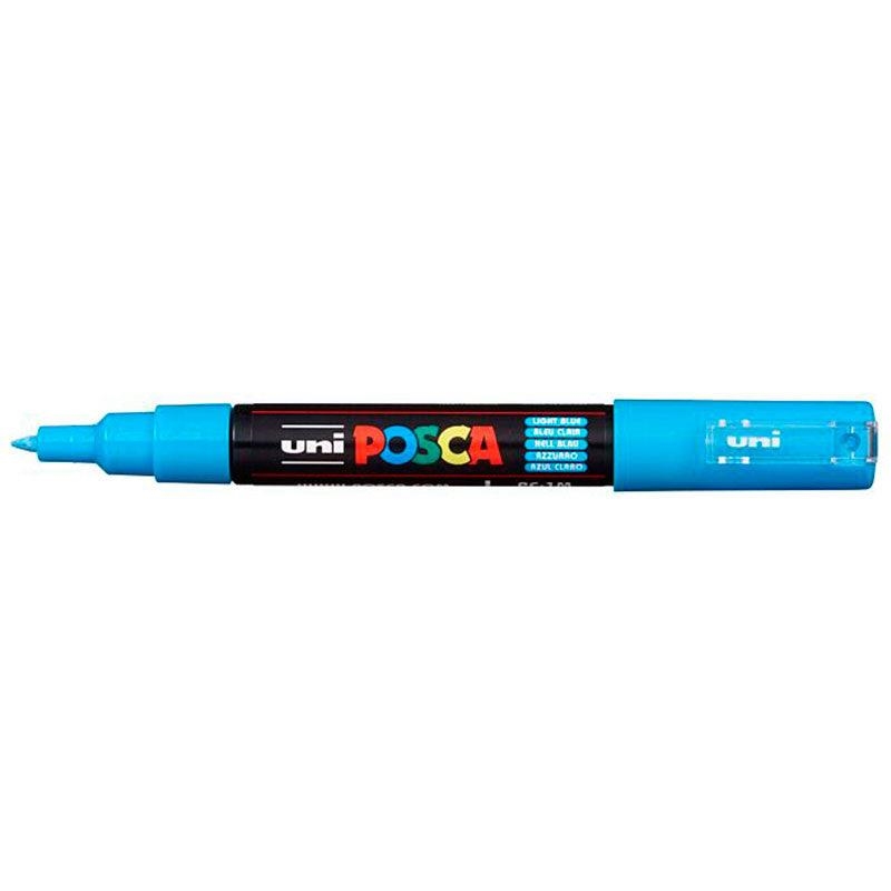 POSCA PC-1M LIGHT BLUE  BULLET SHAPED | 4902778654002 | UNI POSCA