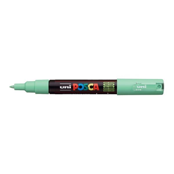 POSCA PC-1M LIGHT GREEN BULLET SHAPED | 4902778653982 | UNI POSCA