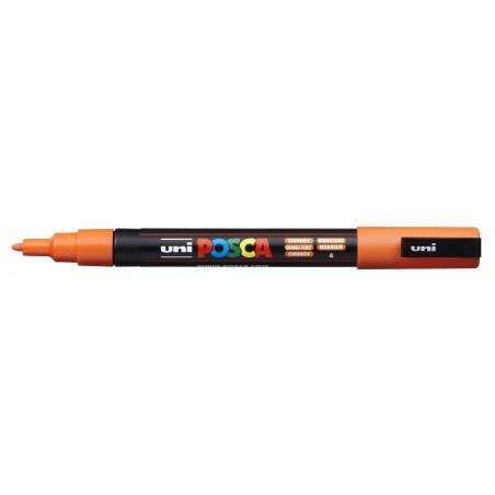 POSCA PC-1M ORANGE BULLET SHAPED | 4902778653975 | UNI POSCA