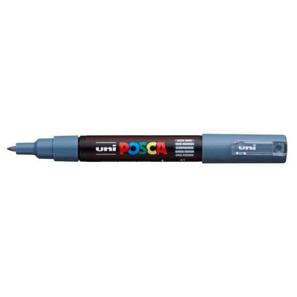 POSCA PC-1M SLATE GREY BULLET SHAPED | 4902778167830 | UNI POSCA