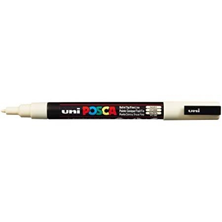 POSCA PC-1M IVORY BULLET SHAPED | 4902778167793 | UNI POSCA