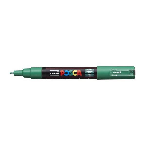 POSCA PC-1M GREEN BULLET SHAPED | 4902778653999 | UNI POSCA