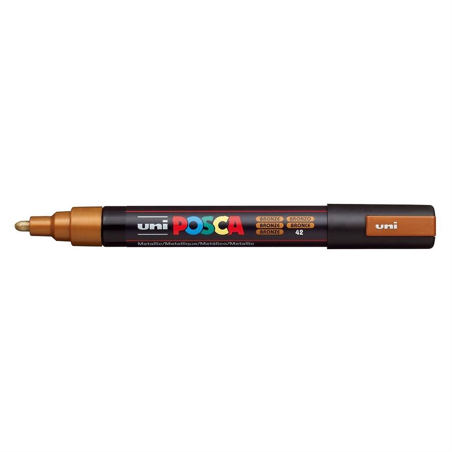 POSCA PC-5M BRONZE BULLET SHAPED | 4902778113547 | UNI POSCA