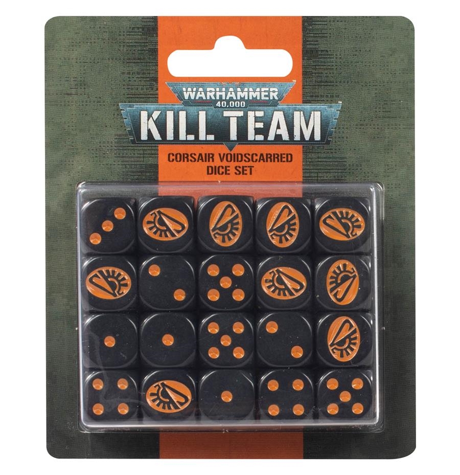 KILL TEAM: CORSAIR VOIDSCARRED DICE SET | 5011921166145 | GAMES WORKSHOP