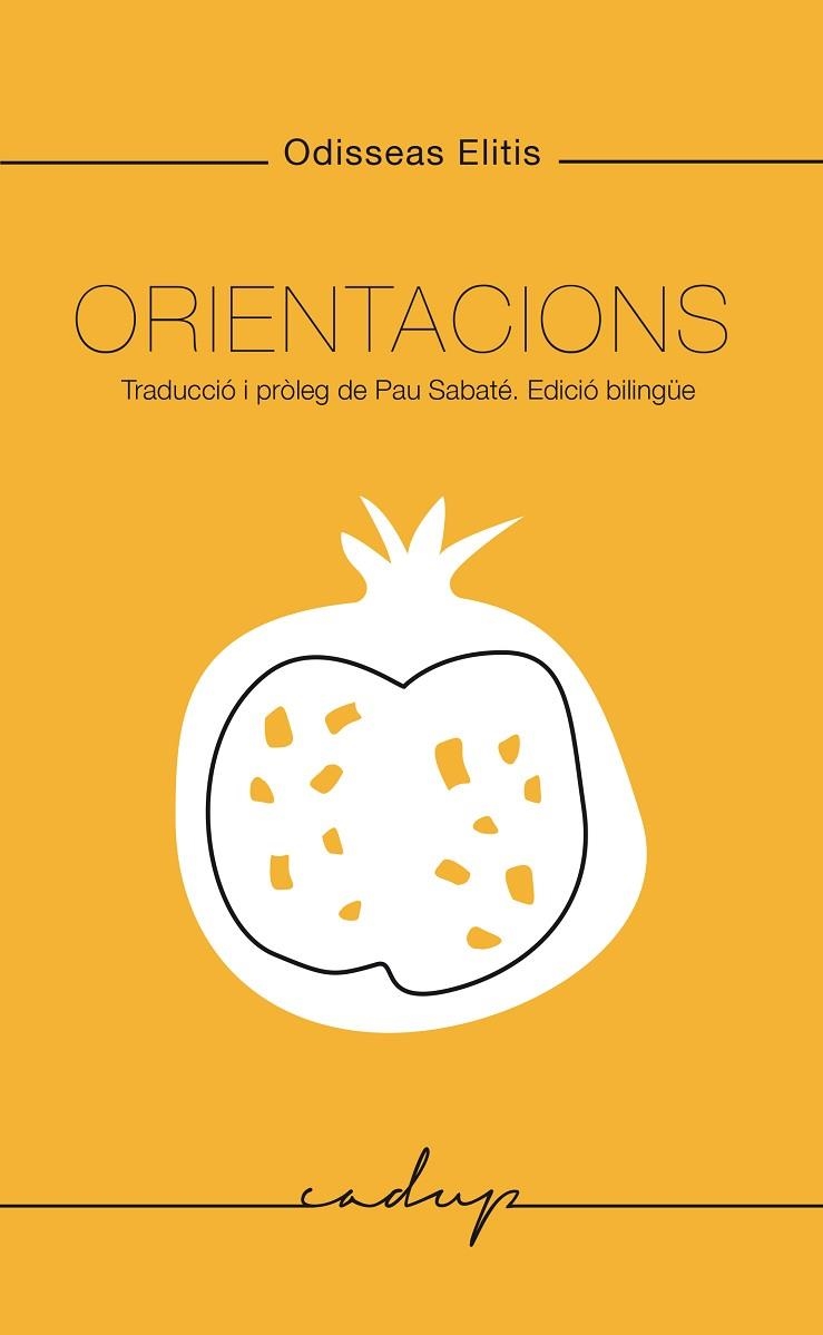 ORIENTACIONS | 9788412455717 | ODISSEAS ELITIS