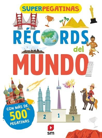 Superpegatinas Récords del mundo | 9788491820772 | De Agostini Libri