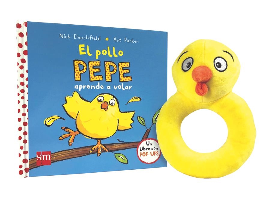 EL POLLO PEPE APRENDE A VOLAR + SONAJERO | 9788413922737 | NICK DENCHFIELD