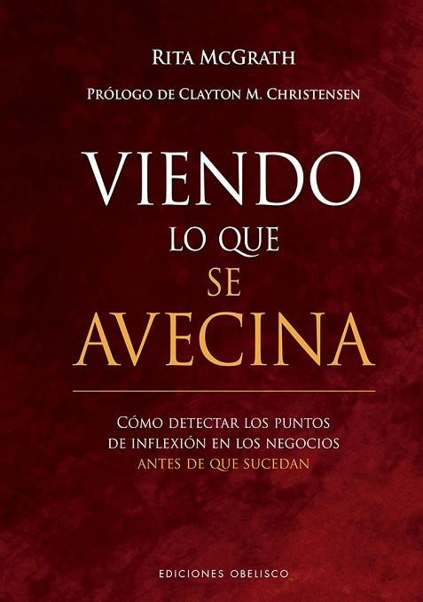 VIENDO LO QUE SE AVECINA | 9788491118213 | RITA MCGRATH