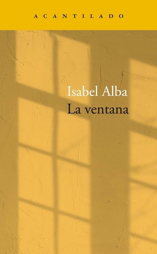 La ventana | 9788418370915 | Isabel Alba Rico