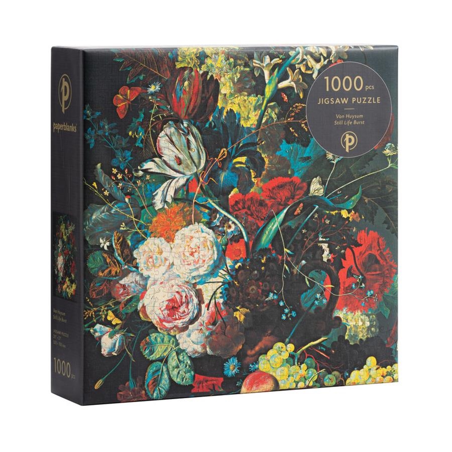 PUZZLE 1000 PECES VAN HUYSUM | 9781439781470 | STILL LIFE BURST