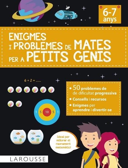 ENIGMES I PROBLEMES DE MATES PER A PETITS GENIS (6-7 ANYS) | 9788418882876 | DELPHINE URVOY