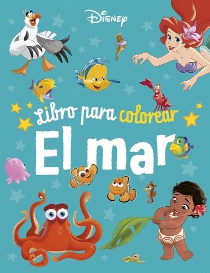 Libro para colorear El mar | 9788418939761 | Disney