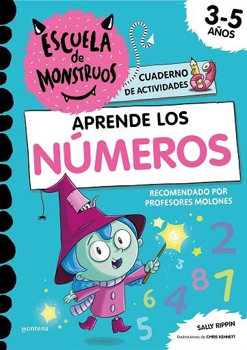 ESCUELA DE MONSTRUOS APRENDE LOS NUMEROS | 9788419085894 | SALLY RIPPIN