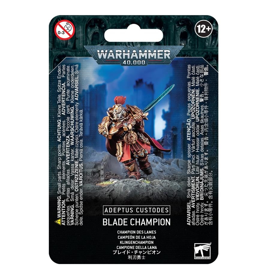 ADEPTUS CUSTODES: CAMPEÓN DE LA HOJA | 5011921163106 | GAMES WORKSHOP