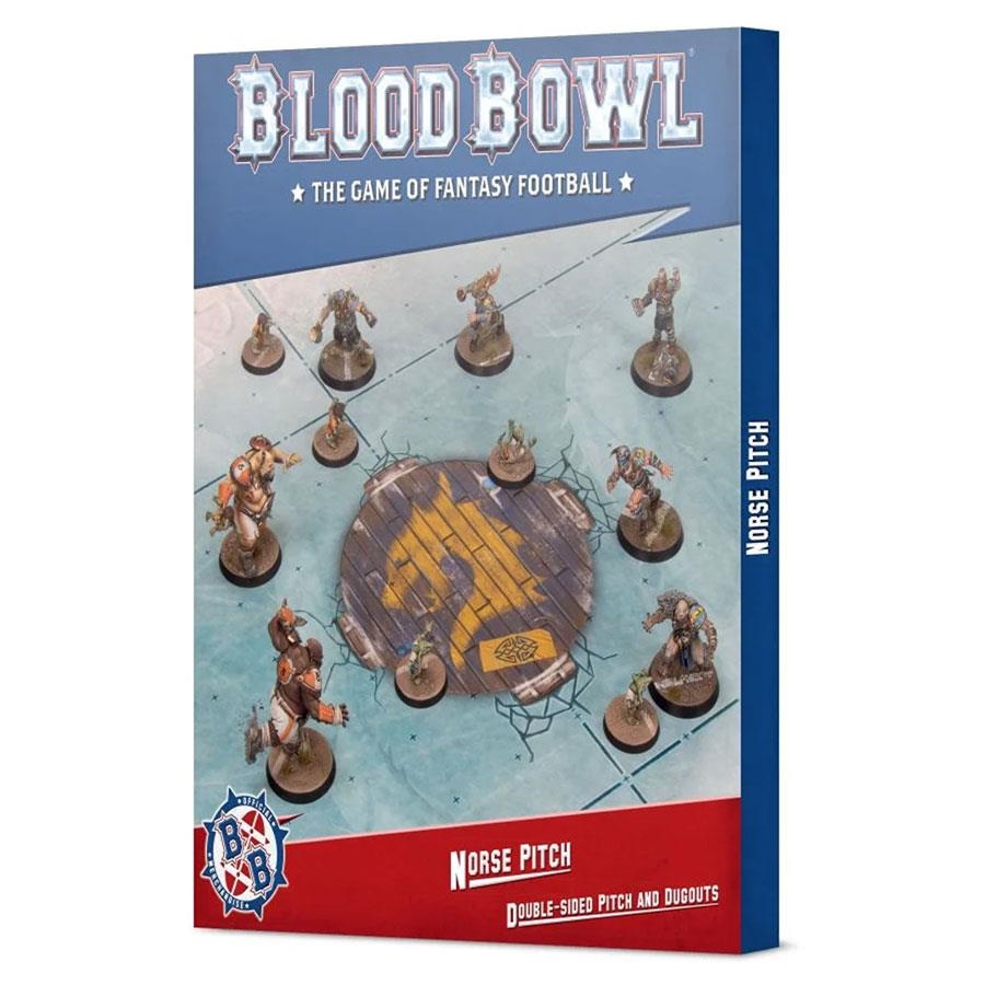 BLOOD BOWL NORSE PITCH & DUGOUTS | 5011921166138 | GAMES WORKSHOP