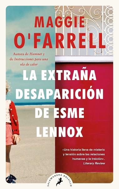 LA EXTRAÑA DESAPARICION DE ESME LENNOX | 9788418173080 | MAGGIE O'FARRELL