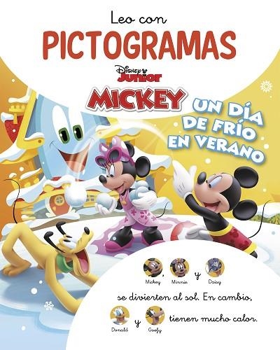 LEO CON PICTOGRAMAS UN DIA DE FRIO EN VERANO | 9788418039393 | DISNEY