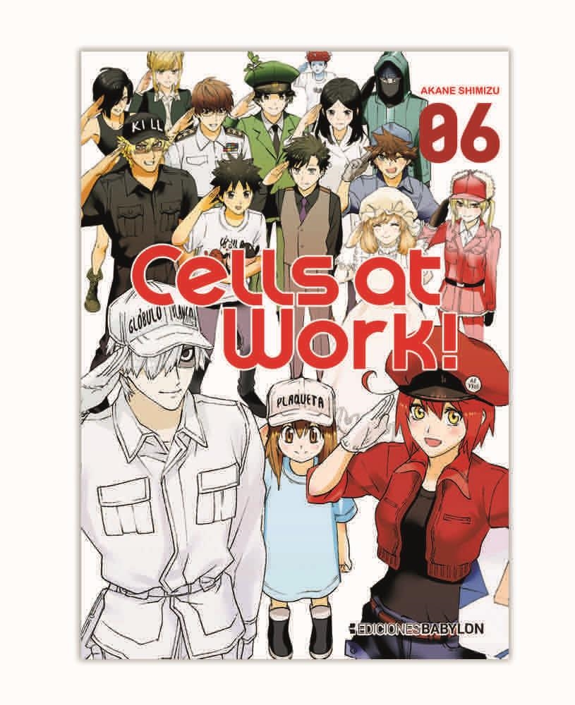 CELLS AT WORK! 06 | 9788418612138 | AKANE SHIMIZU