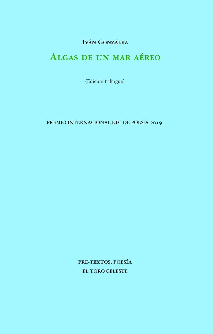 Algas de un mar aéreo | 9788418935602 | Iván González