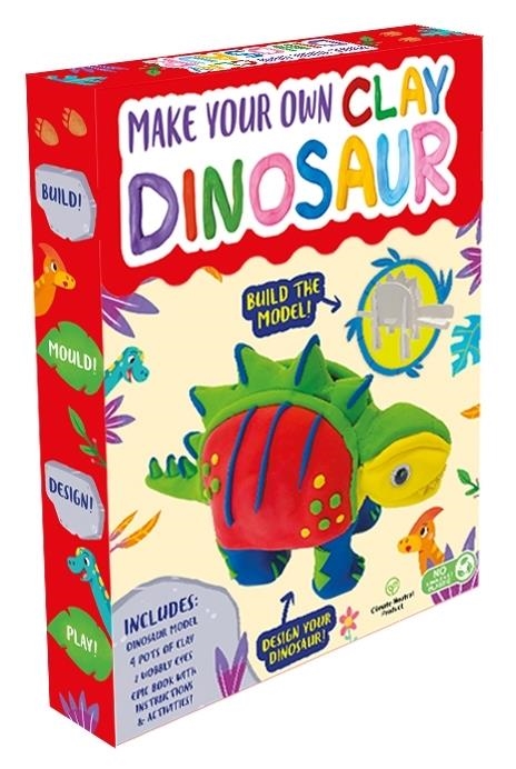 Make Your Own Clay Dinosaur | 9781801085373 | IGLOOBOOKS