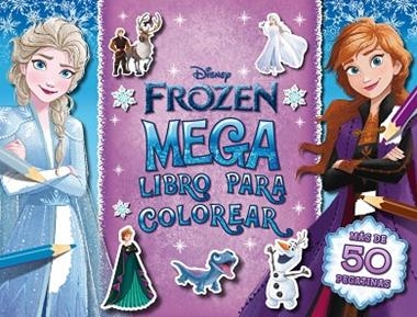 Frozen Megalibro para colorear 02 | 9788418939495 | Disney