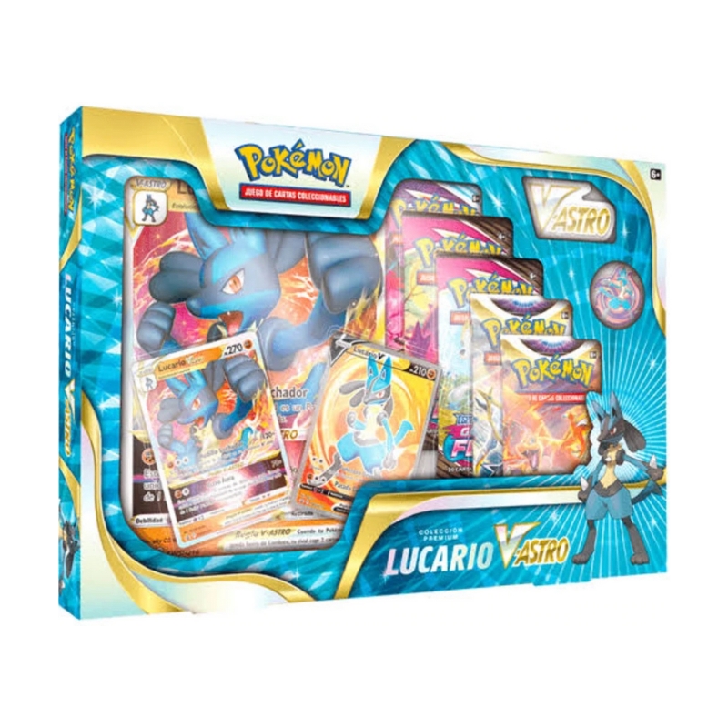 COLECCION LUCARIO V-ASTRO V POKEMON JUEGO DE CARTAS COLECCIONABLES | 820650503092 | THE POKEMON COMPANY