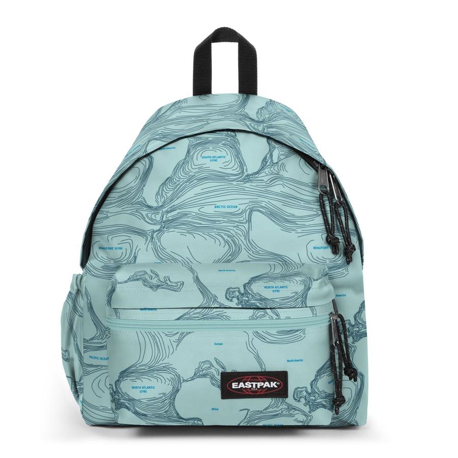 PADDED ZIPPL'R + MAP TURQUOISE | 196246321761 | EASTPAK