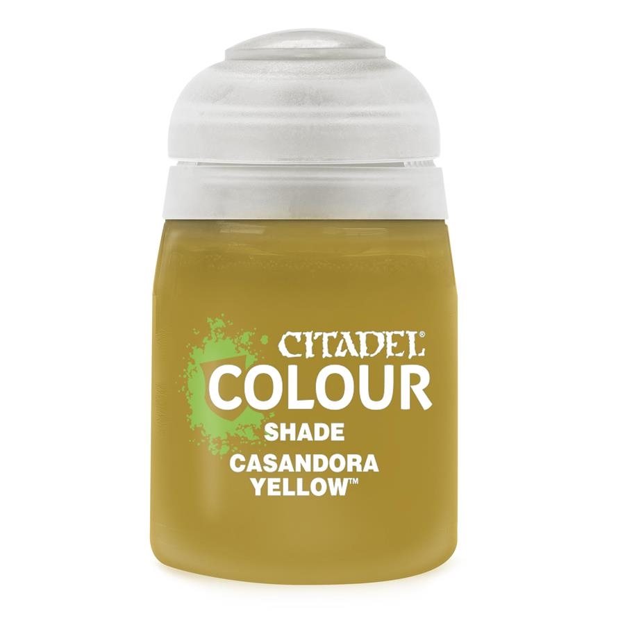 SHADE: CASANDORA YELLOW (18ML) (6 PACK) | 99189953056068 | GAMES WORKSHOP