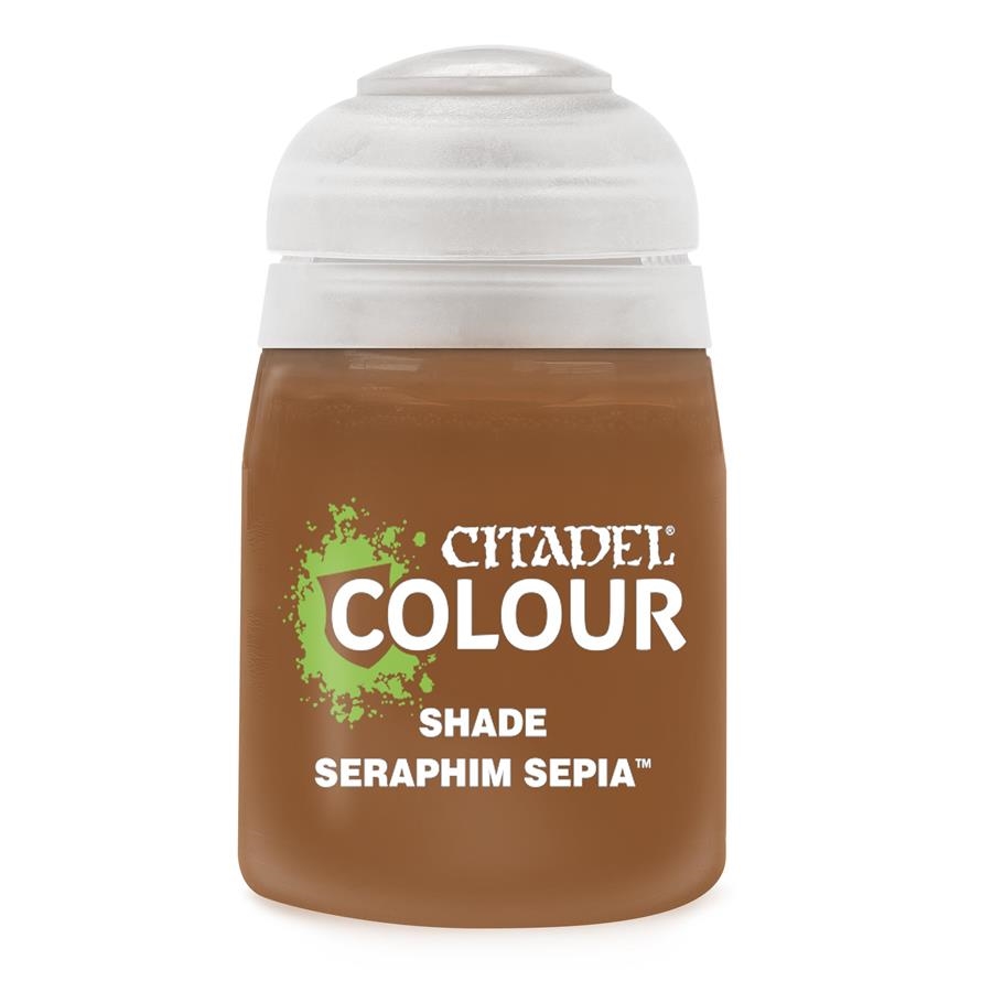 SHADE: SERAPHIM SEPIA (18ML) (6 PACK) | 99189953054064 | GAMES WORKSHOP