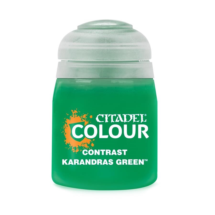 CONTRAST: KARANDRAS GREEN (18ML) (6PACK) | 99189960041064 | GAMES WORKSHOP