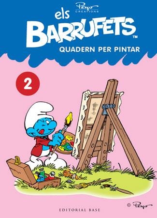 ELS BARRUFETS QUADERN PER PINTAR 02 | 9788415267058 | PIERRE CULLIFORD