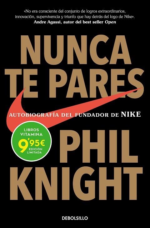 Nunca te pares | 9788466363914 | Phil Knight